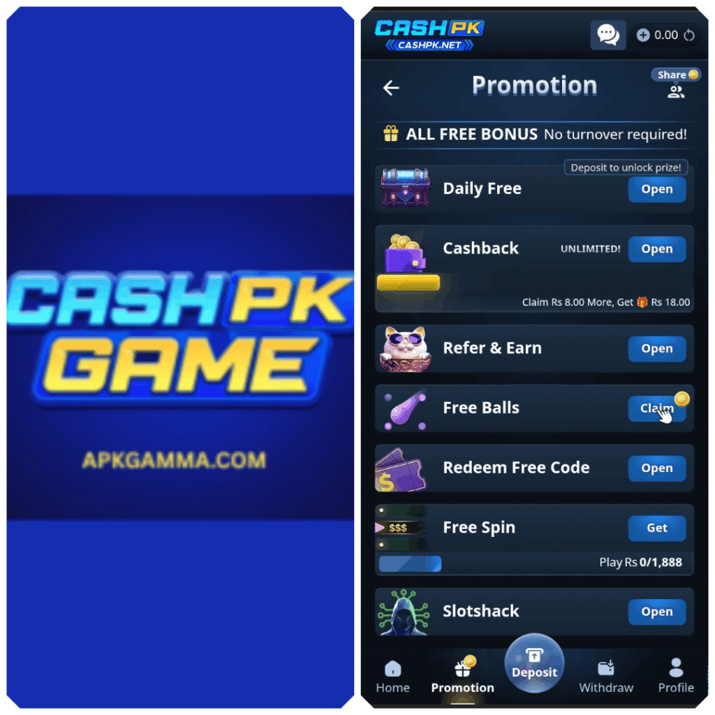 CASHPK GAME 