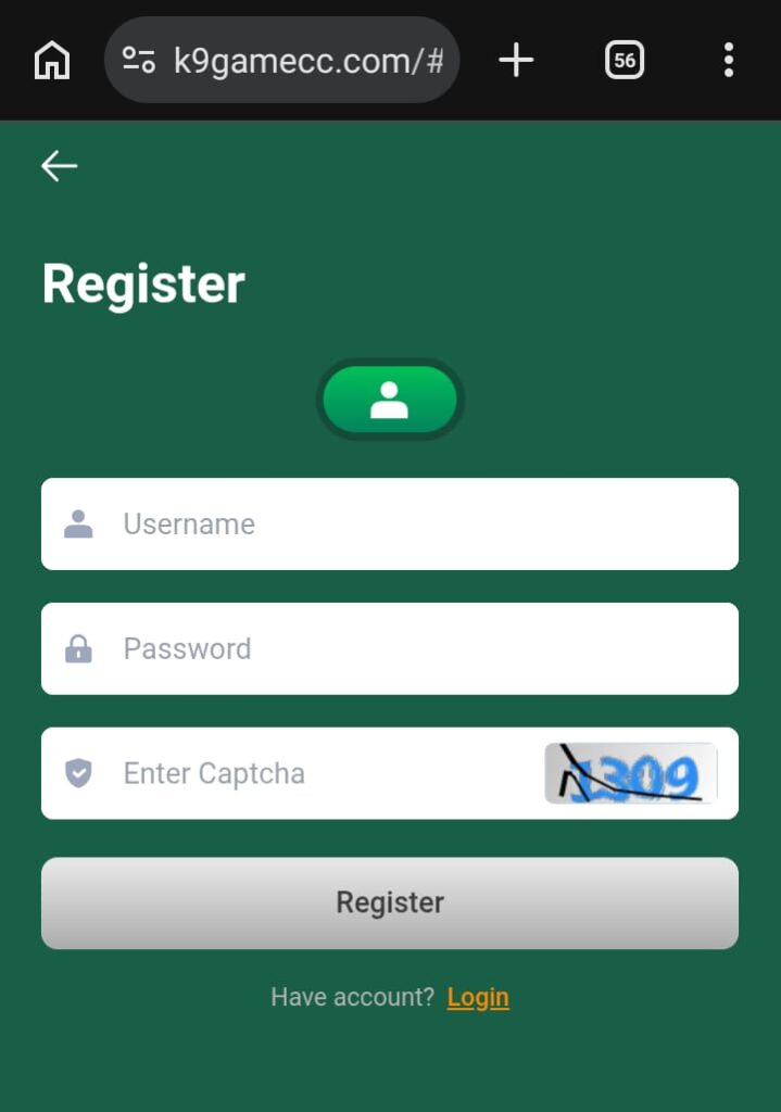 K9GAME Game Registeration Image