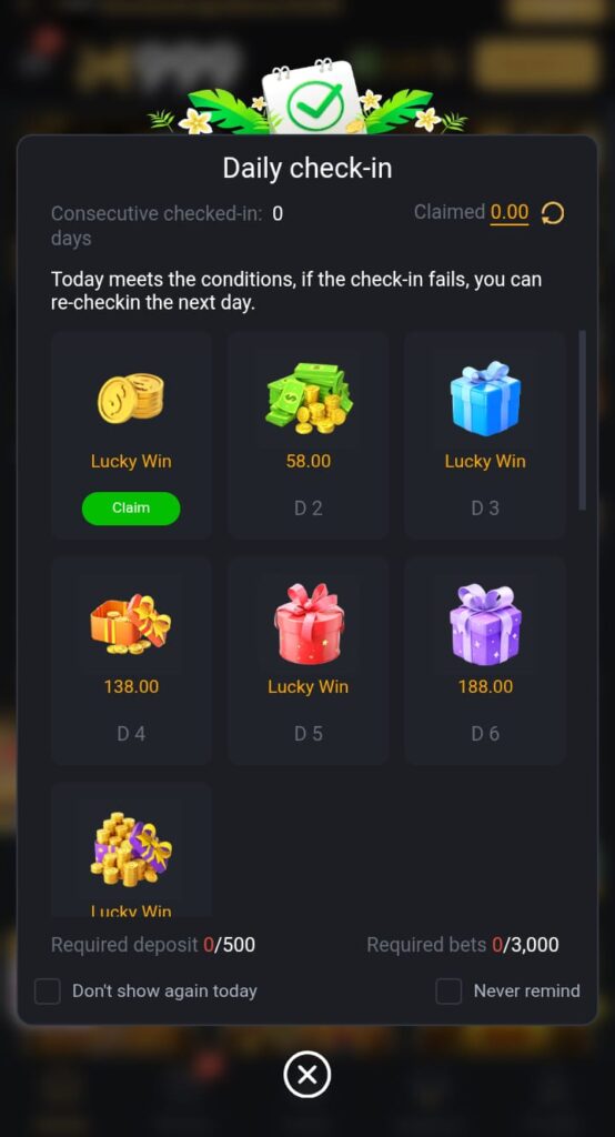 M999 Game Daily Bounces Image